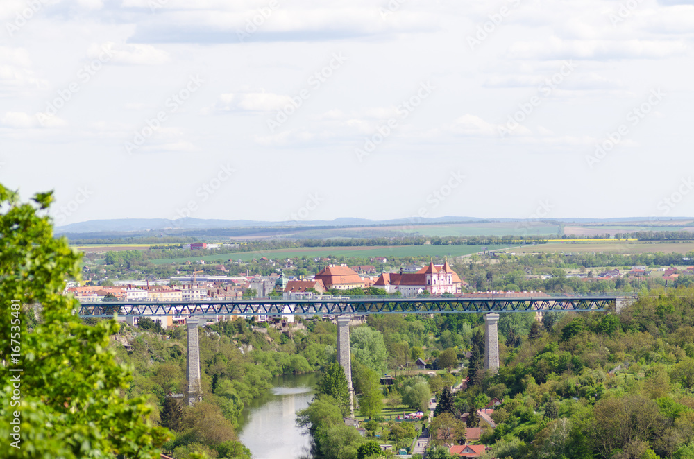 Znojmo city in South Moravia