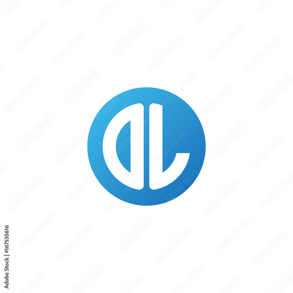 Initial letter OL, rounded letter circle logo, modern gradient blue color
Initial letter OL, rounded letter circle logo, modern gradient blue color