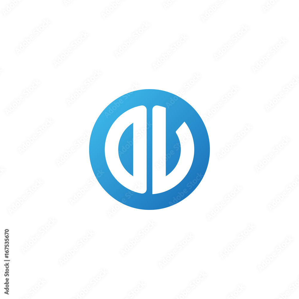 Initial letter OV, rounded letter circle logo, modern gradient blue color
Initial letter OV, rounded letter circle logo, modern gradient blue color