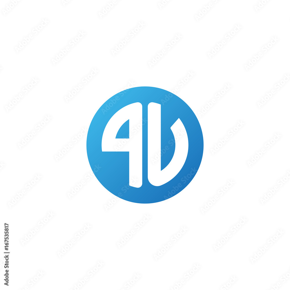 Initial letter PU, rounded letter circle logo, modern gradient blue color
Initial letter PU, rounded letter circle logo, modern gradient blue color