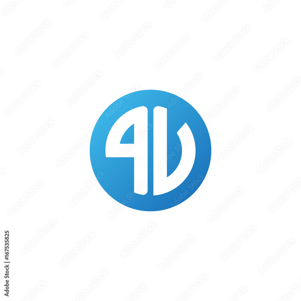 Initial letter PV, rounded letter circle logo, modern gradient blue color
Initial letter PV, rounded letter circle logo, modern gradient blue color