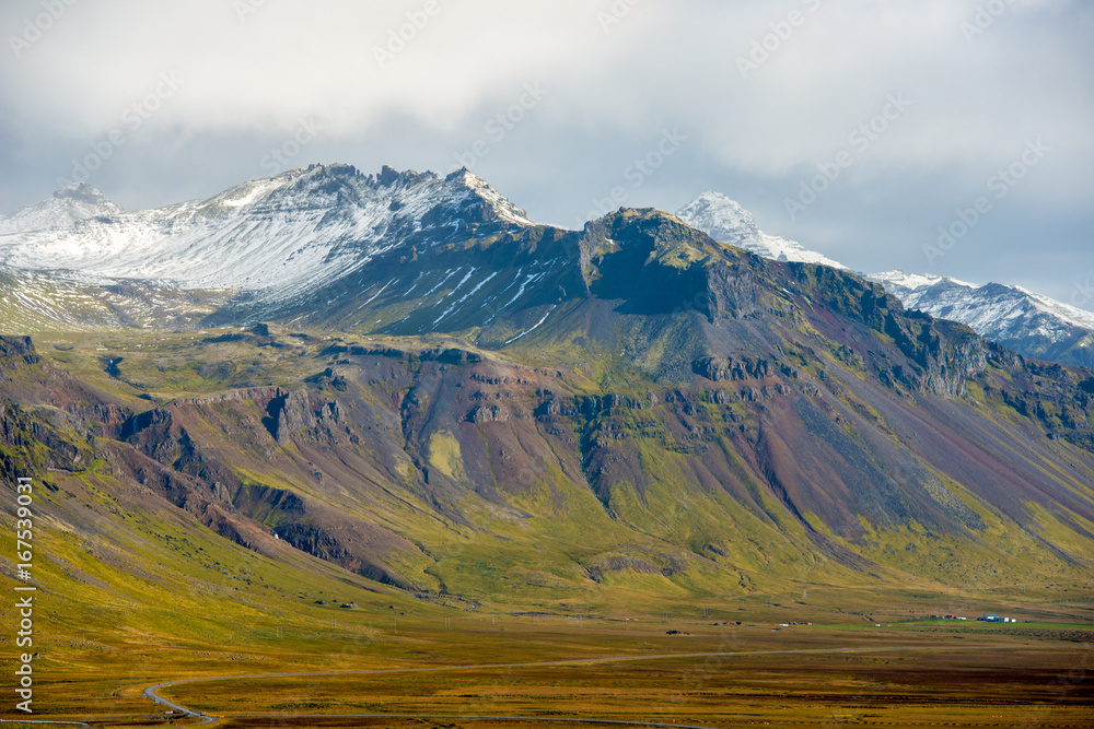 Mountain range Iceland