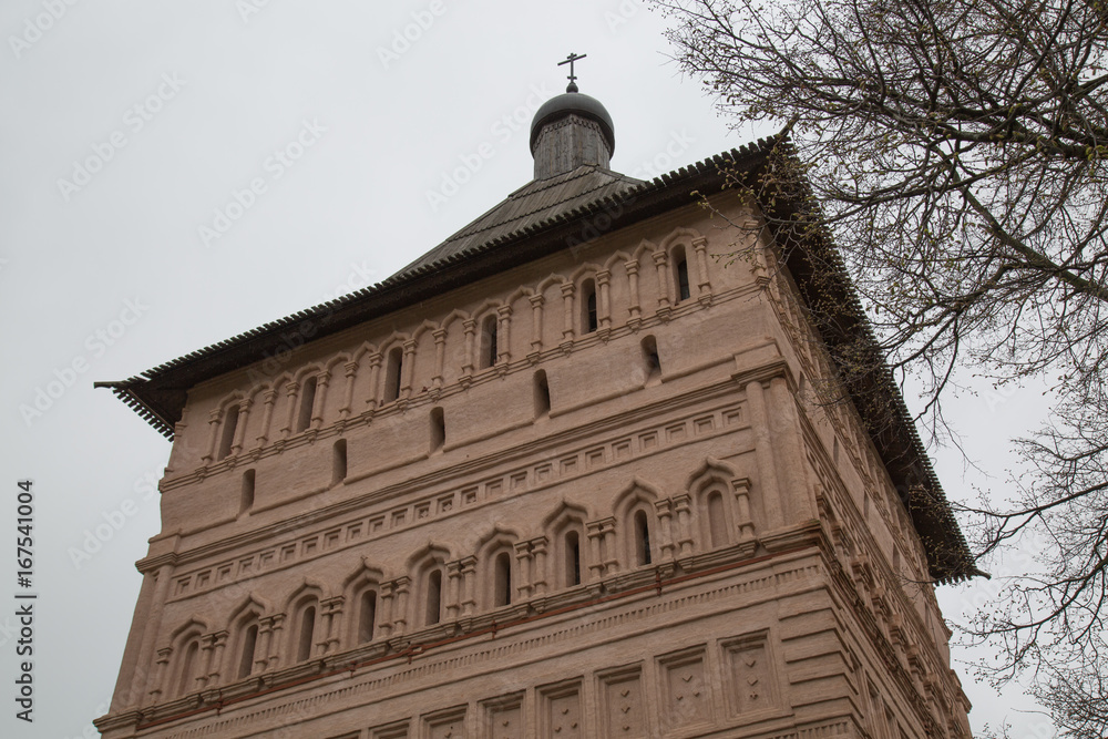 Fototapeta premium Monastery of St. Euthymius Suzdal Russia May 2017