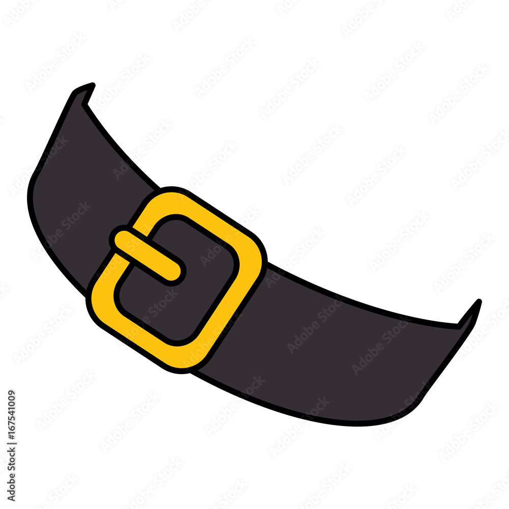 Elf belt isolated icon vector illustration design Elf belt isolated icon vector illustration design