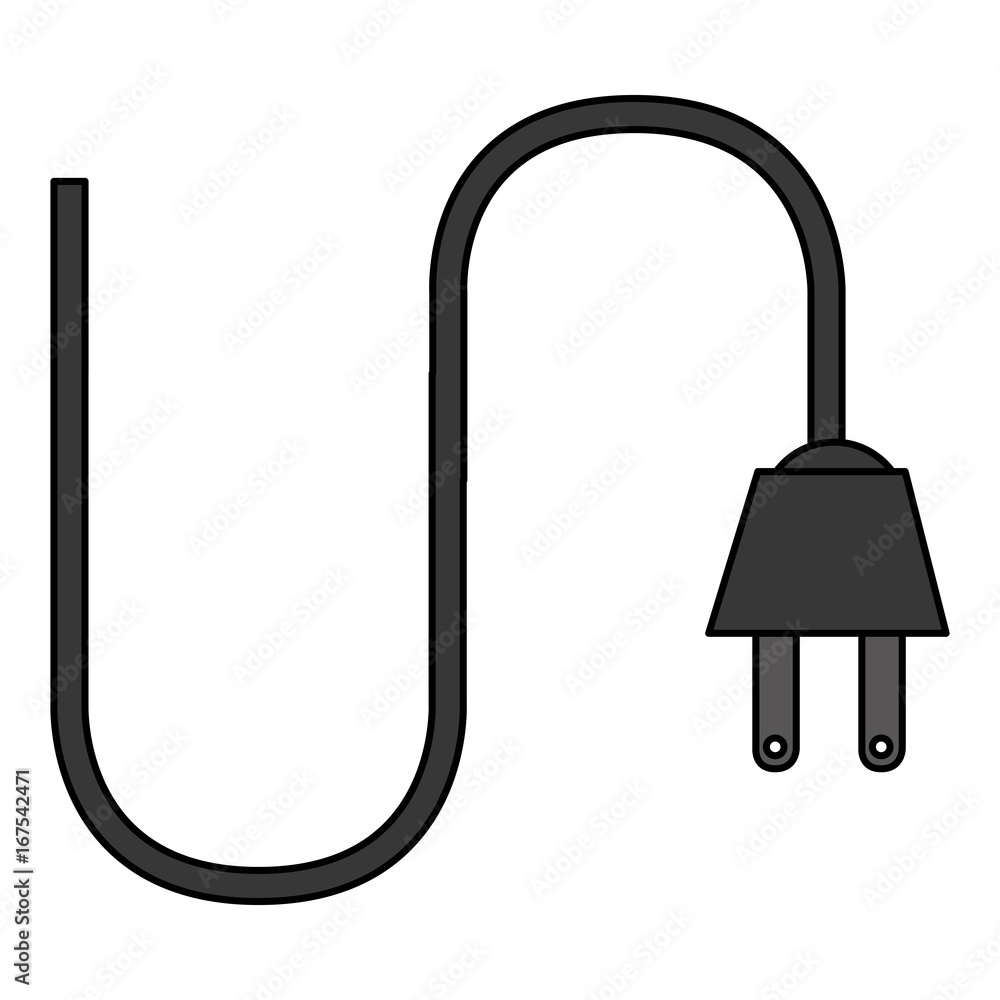energy power cable isolated icon vector illustration design energy power cable isolated icon vector illustration design