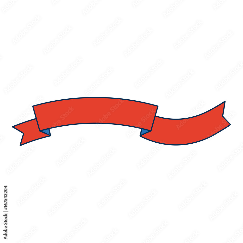 ribbon banner decoration blank ornament celebration vector illustration ribbon banner decoration blank ornament celebration vector illustration