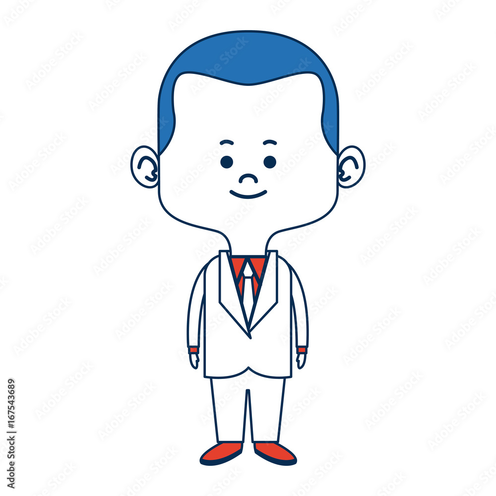 young happy groom man wear suit married vector illustration young happy groom man wear suit married vector illustration
