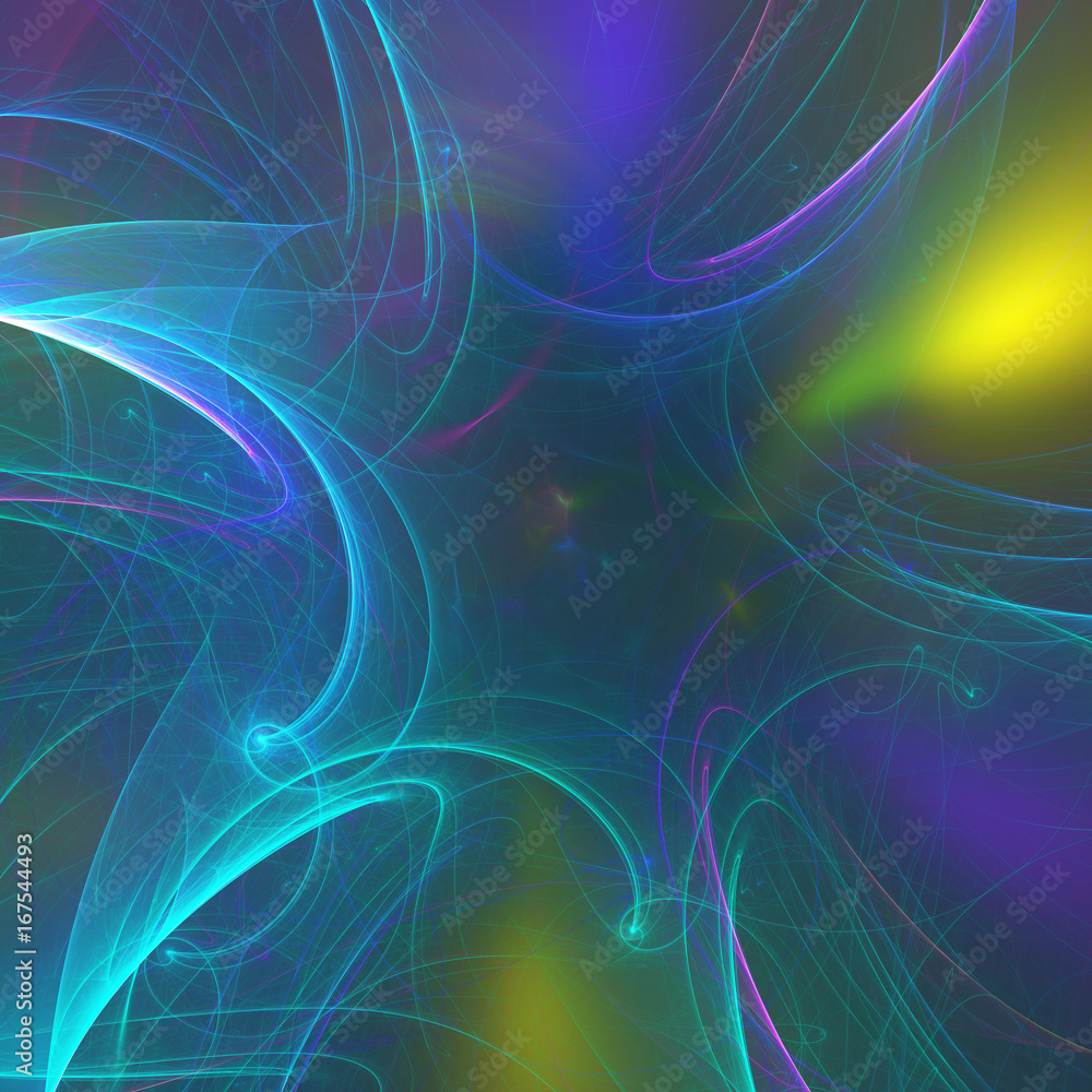 Fototapeta premium Abstract fractal background