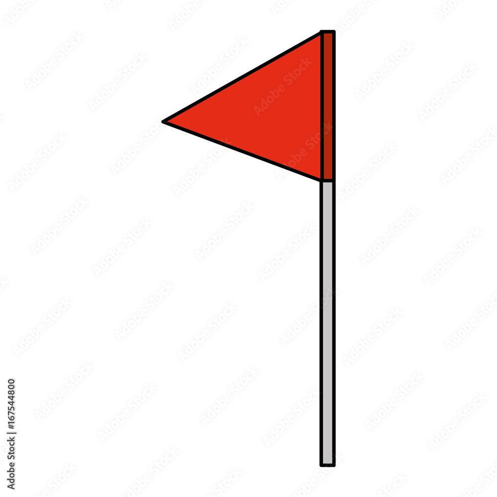sport flag isolated icon vector illustration design sport flag isolated icon vector illustration design