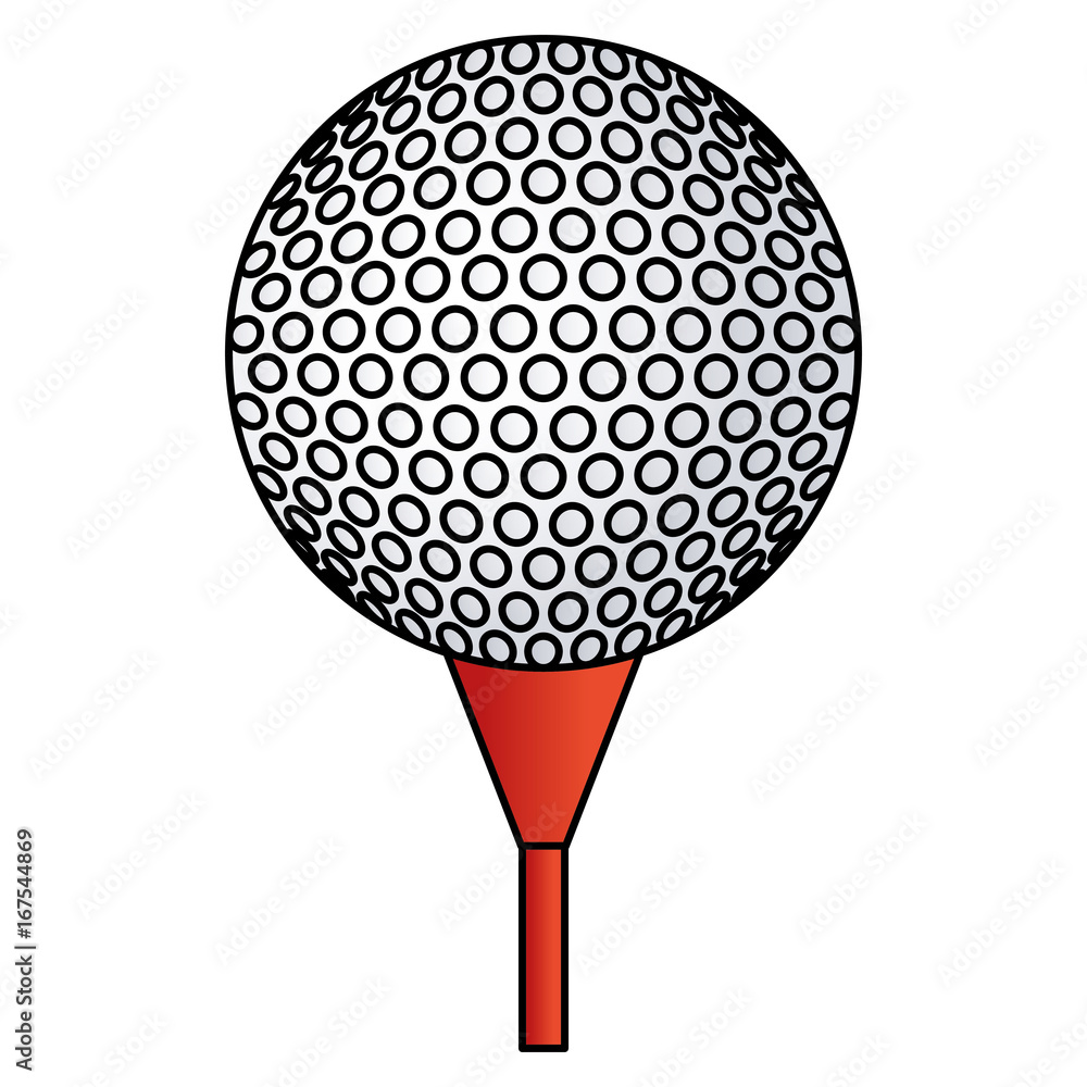 golf ball isolated icon vector illustration design golf ball isolated icon vector illustration design