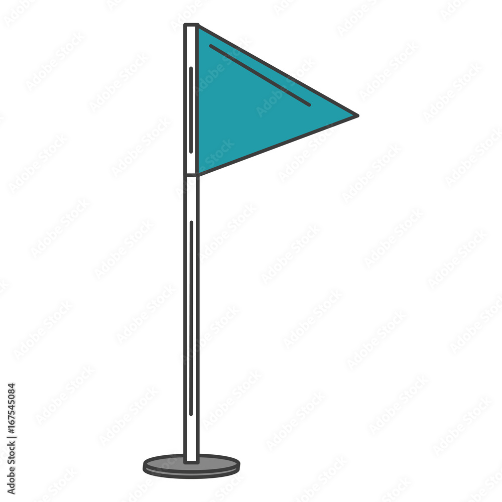 sport flag isolated icon vector illustration design sport flag isolated icon vector illustration design