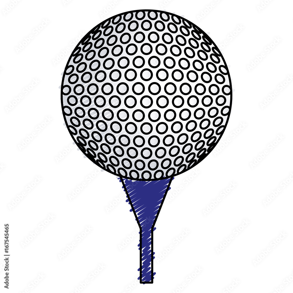 golf ball isolated icon vector illustration design golf ball isolated icon vector illustration design