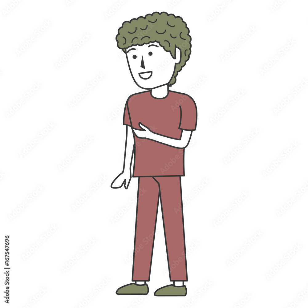 young man avatar character vector illustration design young man avatar character vector illustration design