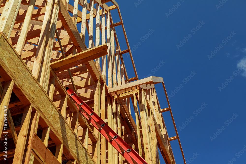 New Houses Being Built In North America New Houses Being Built In North America