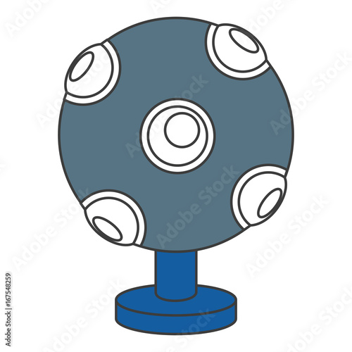 kinect technology isolated icon vector illustration design