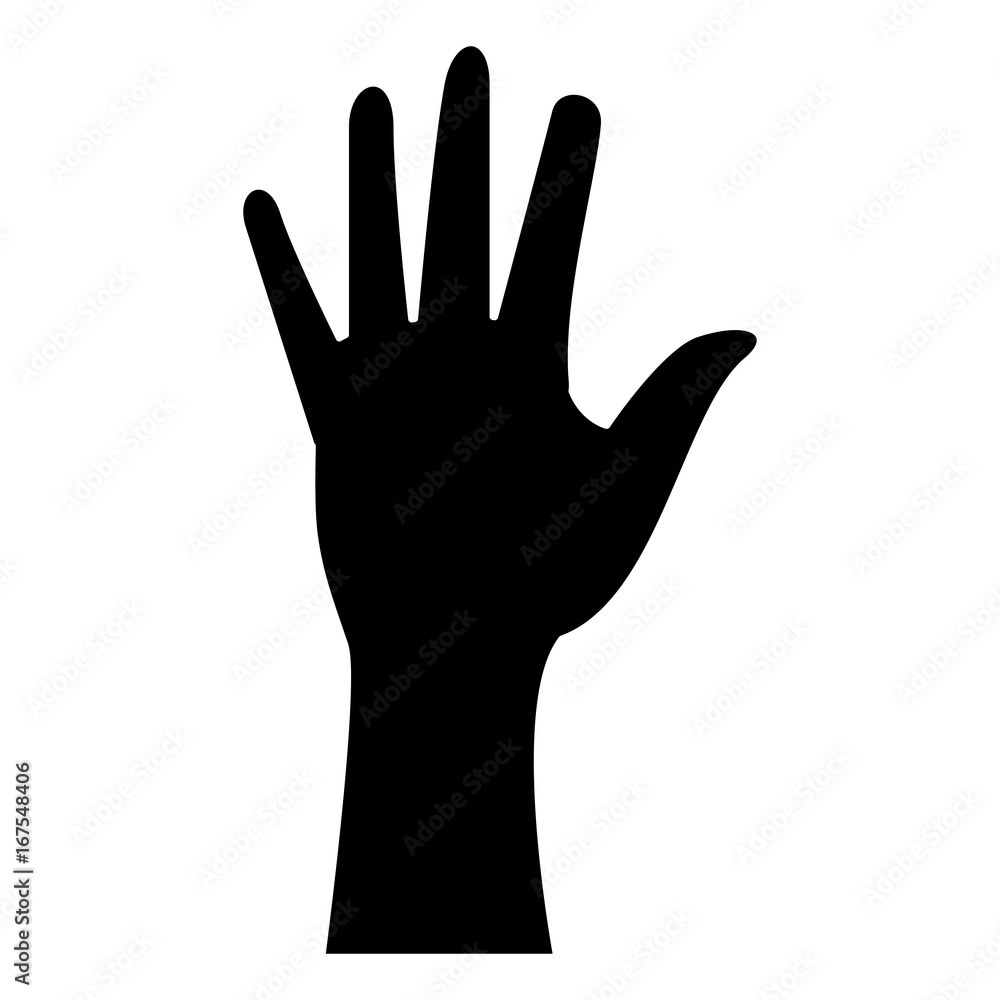 hand human isolated icon n vector illustration design hand human isolated icon n vector illustration design