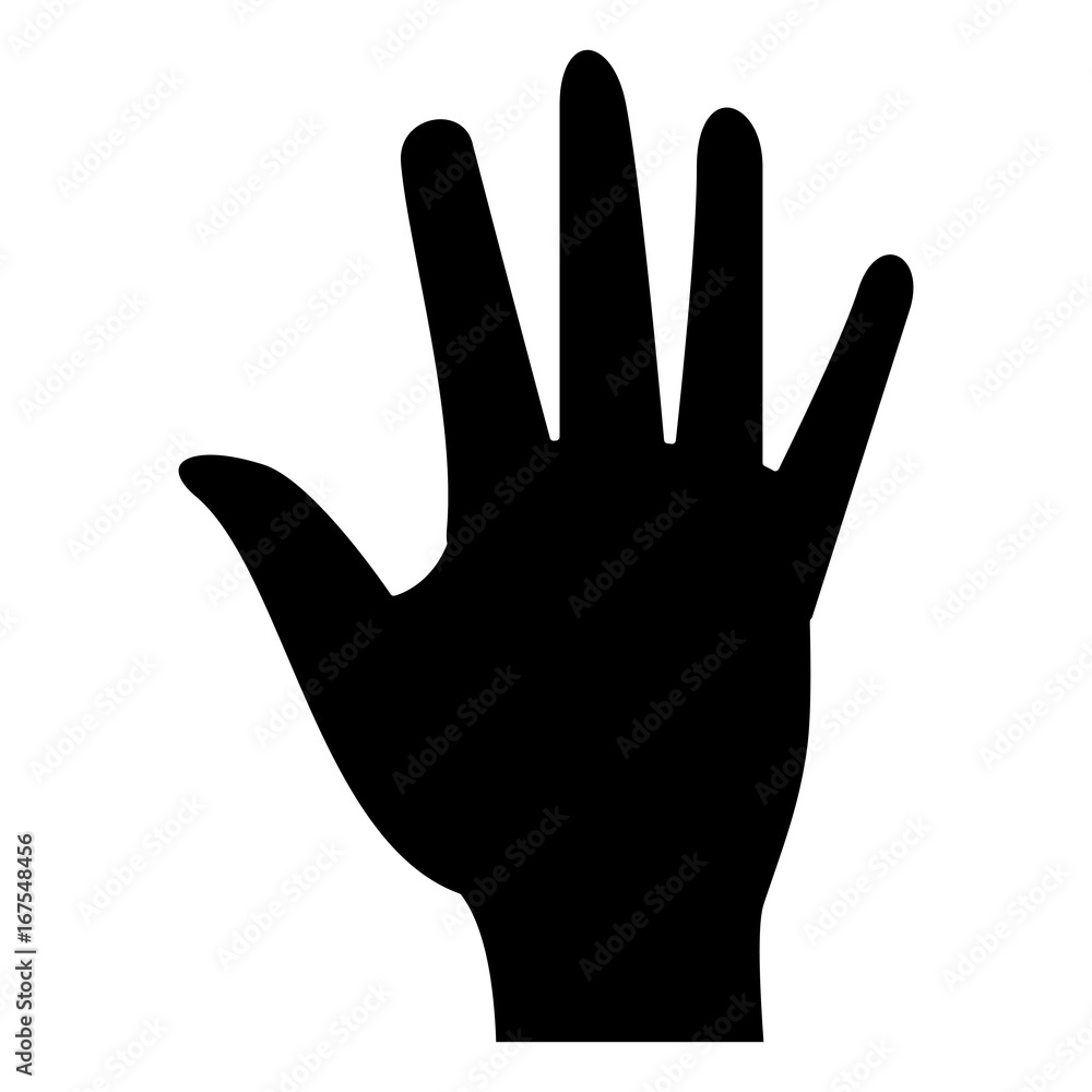 hand human isolated icon n vector illustration design hand human isolated icon n vector illustration design