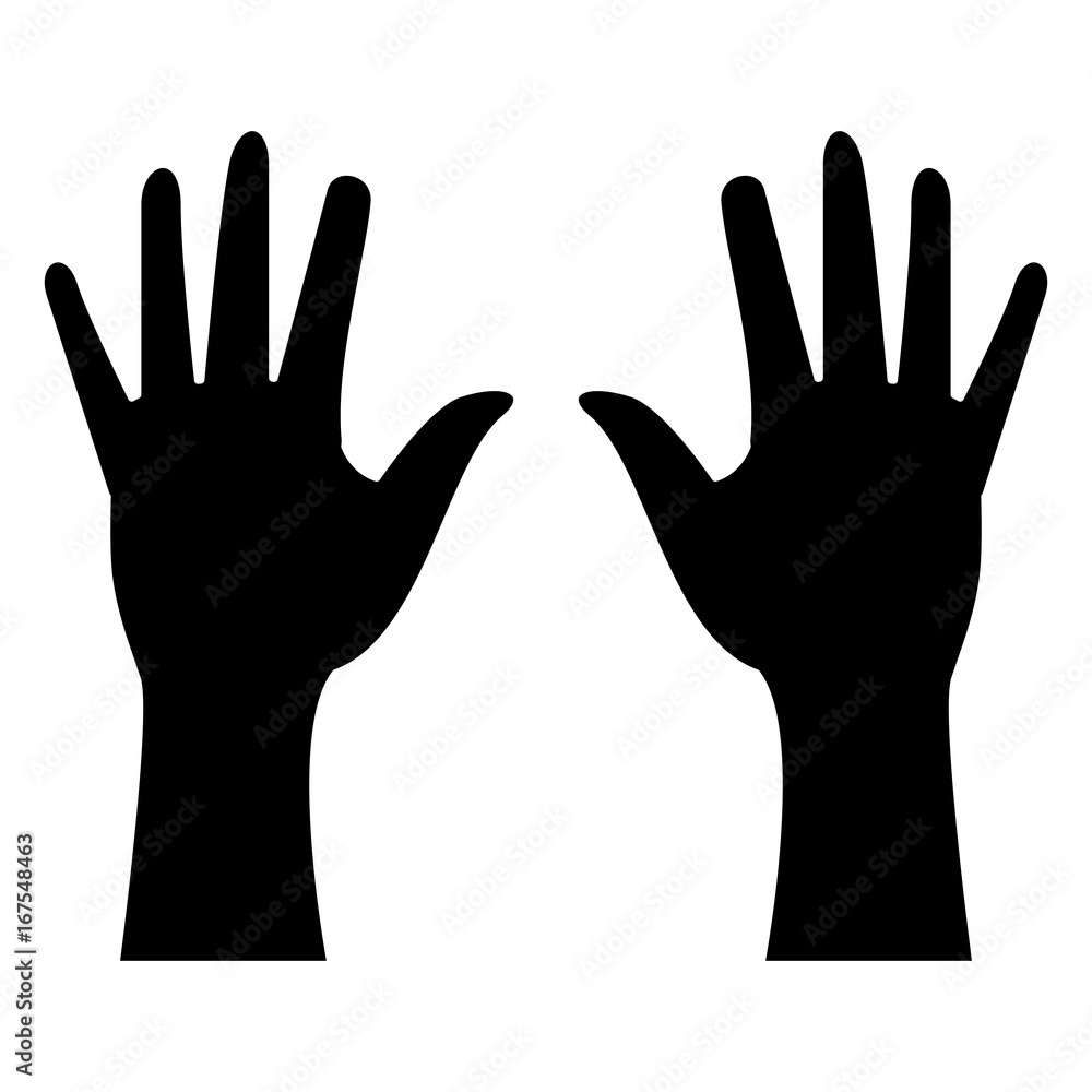 hands human isolated icon n vector illustration design hands human isolated icon n vector illustration design