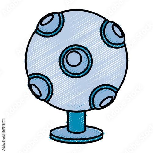 kinect technology isolated icon vector illustration design
