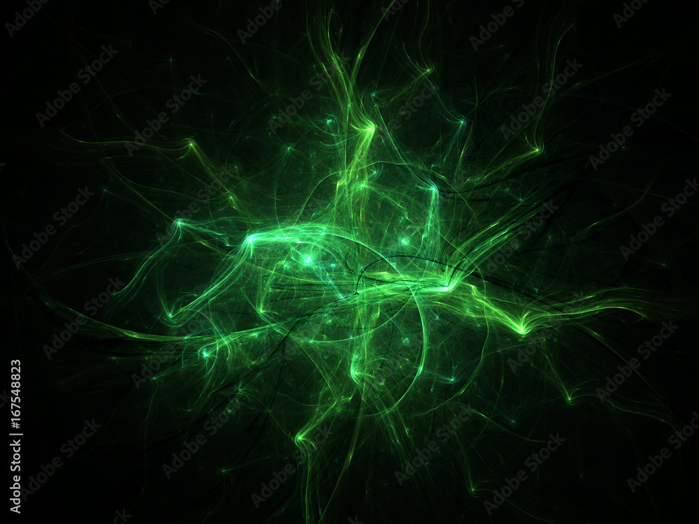 Abstract fractal background