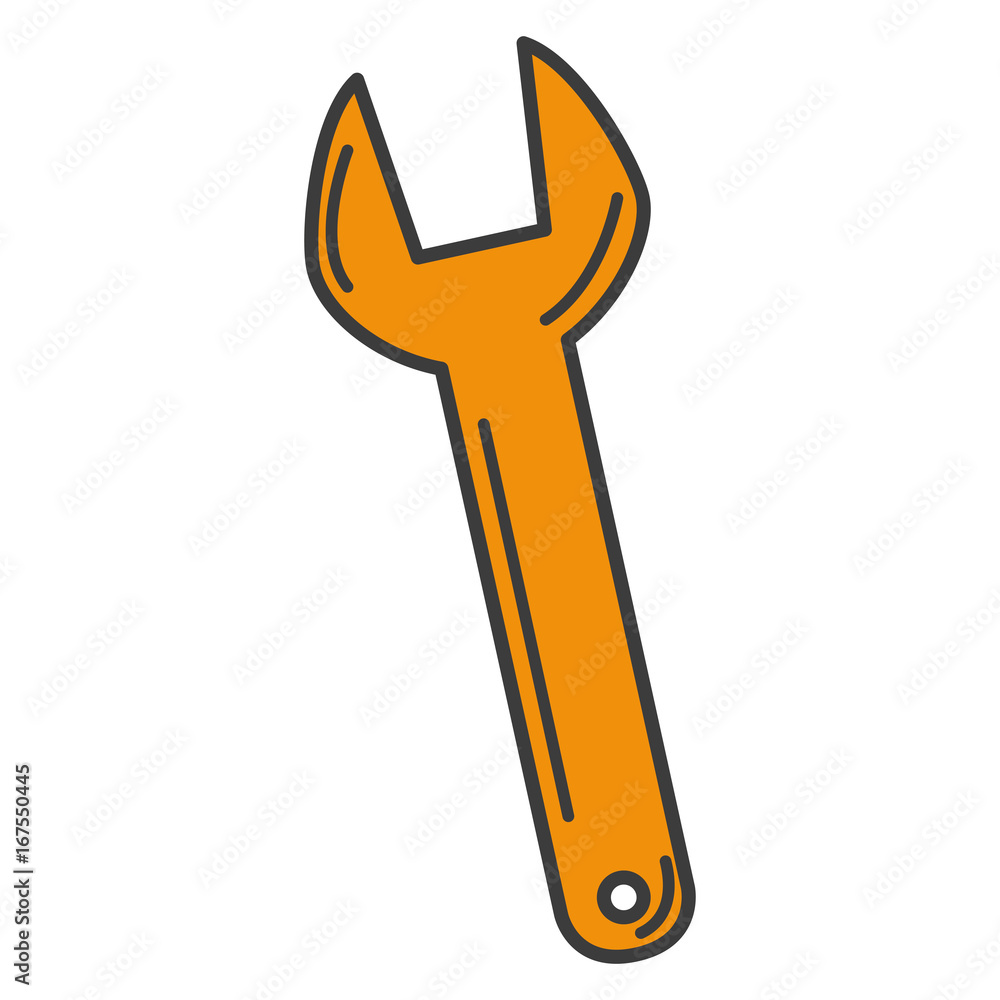 wrench tool isolated icon vector illustration design wrench tool isolated icon vector illustration design
