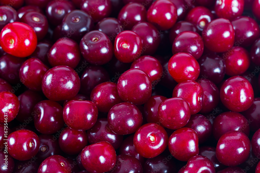 sour cherry background sour cherry background