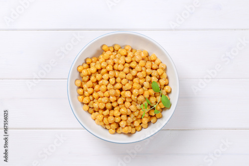 cooked chick peas