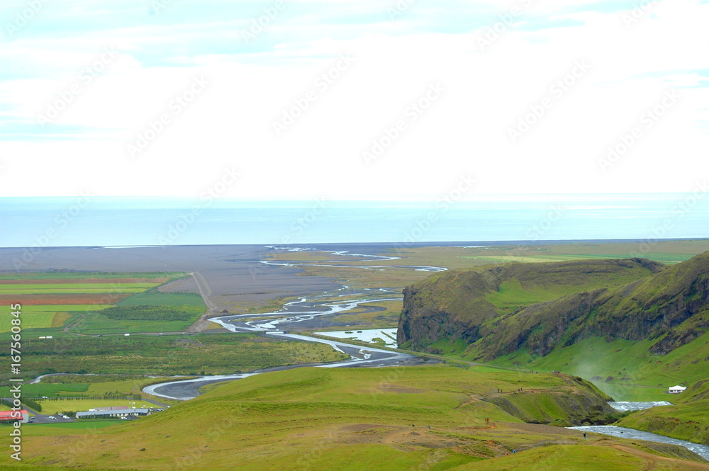 Fototapeta premium Skógafoss