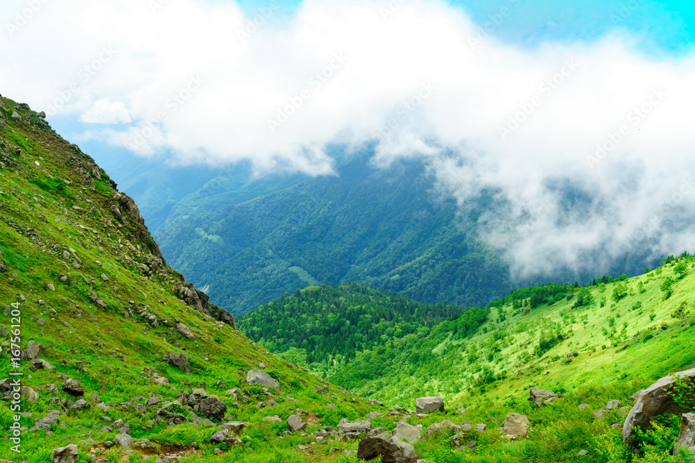 Naklejka premium 風景物語