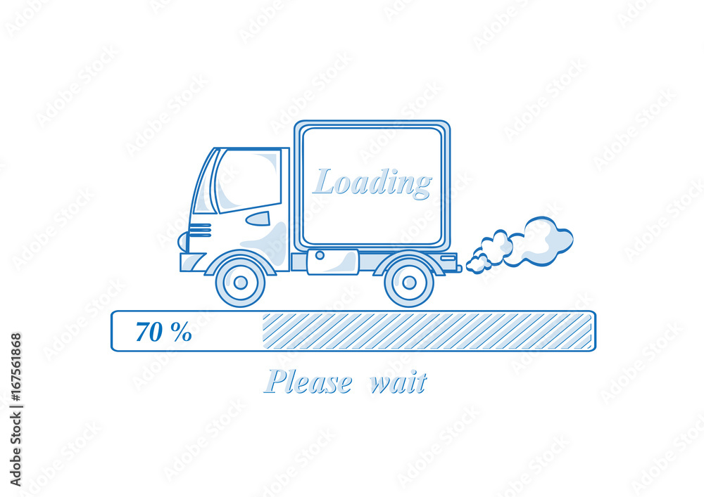 Loading truck
