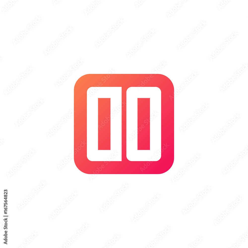 Initial letter DO, rounded letter square logo, modern gradient red color
Initial letter DO, rounded letter square logo, modern gradient red color