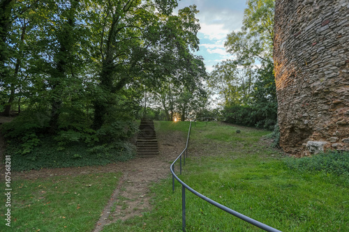 Drususstein auf der Zitadelle in Mainz photo