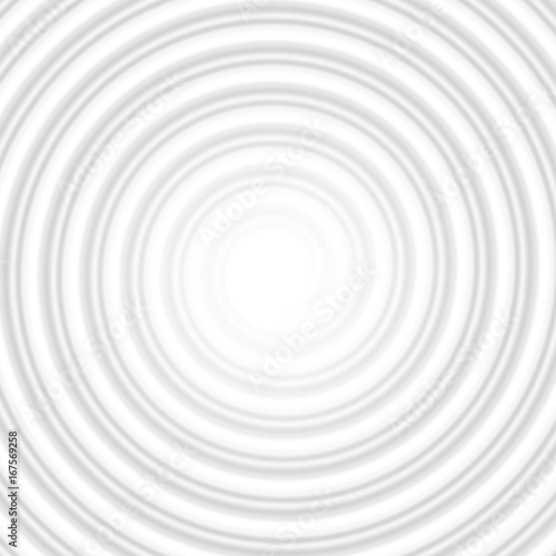 Fototapeta Naklejka Na Ścianę i Meble -  Grey Circle Spiral Striped Abstract Tunnel. EPS 10 vector