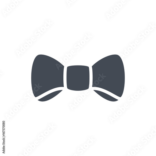 Wedding colored icon man bow cloth