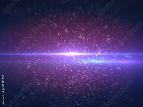 Magic abstract purple lens flare background (super high resolution)