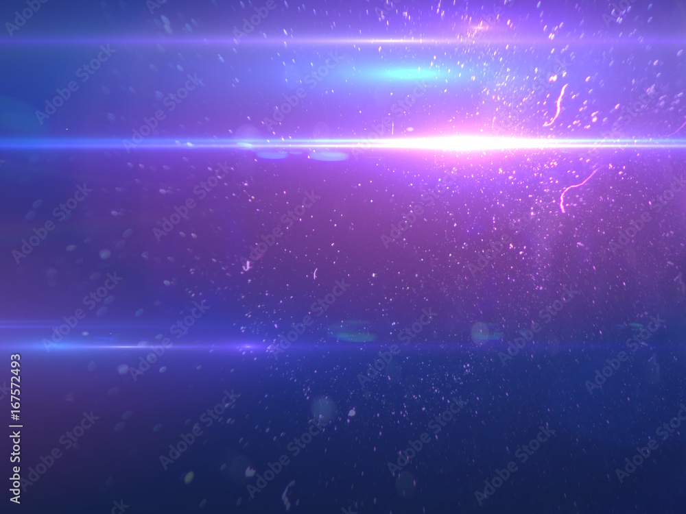 Obraz premium Magic abstract purple lens flare background (super high resolution)