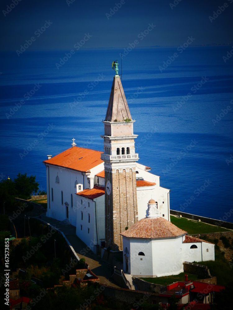 Fototapeta premium Eglise Piran