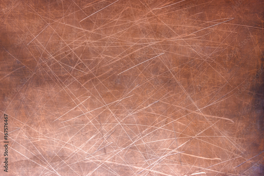 Fototapeta premium Bronze texture, metal plate as background or element for design