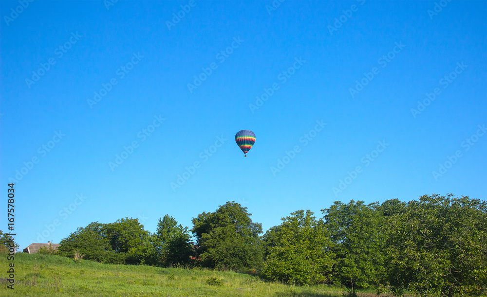 Naklejka premium Colorful Balloons flying in Festive Party