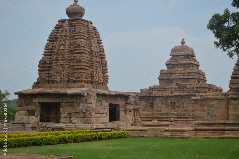 Pattadakal temple Karnataka India Pattadakal temple Karnataka India