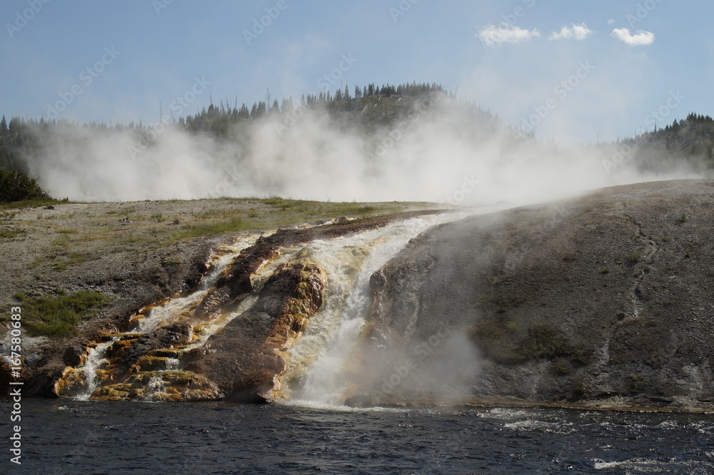 Geysir im Yellowstone NP