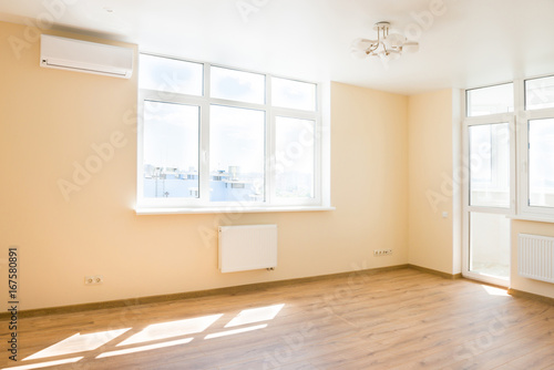 Living room interior of empty room