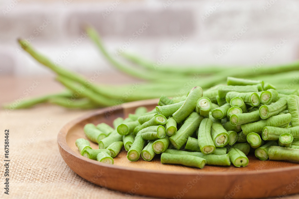 a slice of Yard long Bean a slice of Yard long Bean
