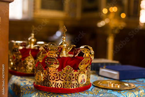 Crown for Wedding in Orthodox church photo