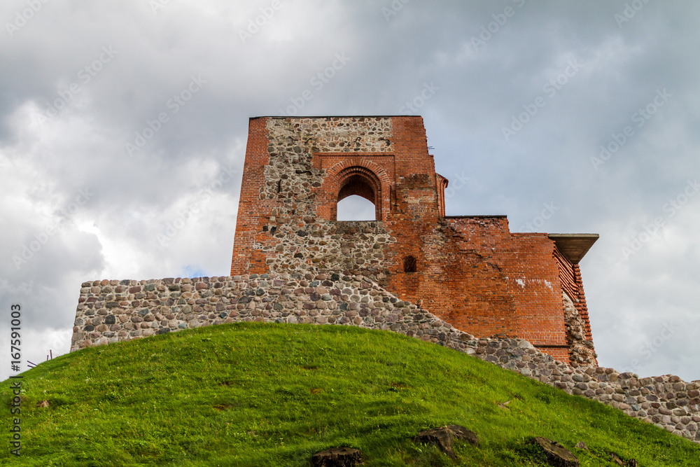 Parto of Upper Castle in Vilnius, Lithuania Parto of Upper Castle in Vilnius, Lithuania