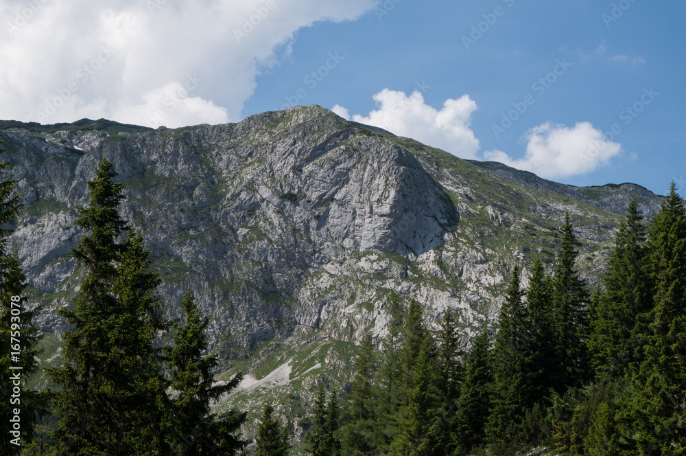 Rocky mountain top in Austria