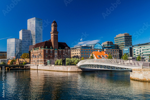 Fotografie Urban landscape of Malmo, Sweden