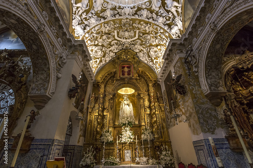 Santa Maria la blanca church  Seville  spain