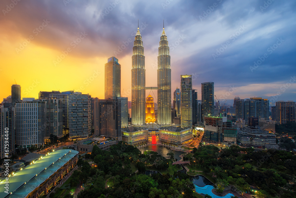 Malaysia cityscape