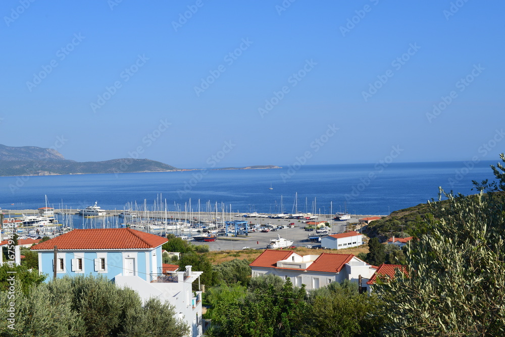 Pythagorio auf der Insel Samos in der Ostägäis - Griechenland 